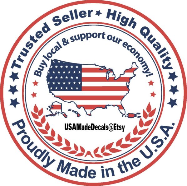 We The People Distressed/Tattered Flag Vinyl Decal/Sticker For Car Truck Van Window or Bumper Sticker USA Seller Made In America - Image 4